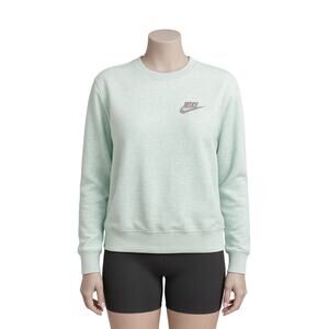 Nike Mint Green Crewneck Sweatshirt Women’s Small | Classic Fleece Pullover